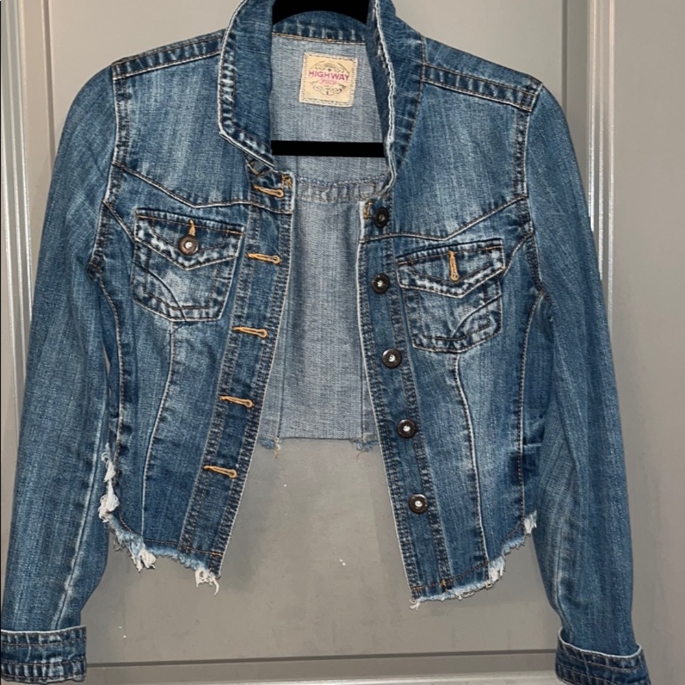 Women’s Denim Mini Jacket